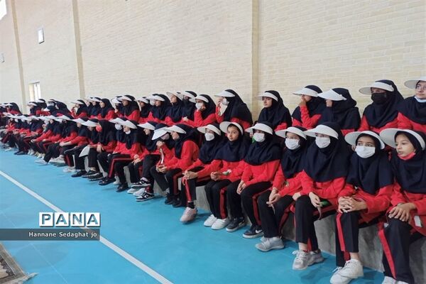 آیین افتتاحیه سالن ورزشی زنده‌یاد حسینعلی طباطبایی در هفته تربیت‌بدنی در شیراز