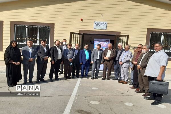 آیین افتتاحیه ساختمان آموزشی امام عصر(عج) در دبستان پسرانه اندیشه