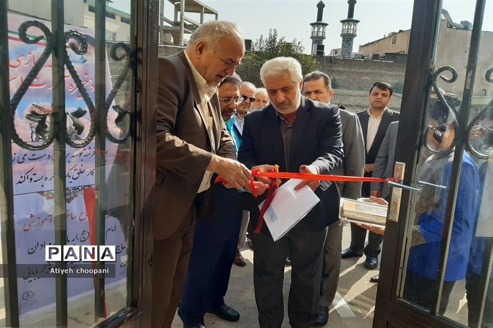آیین افتتاحیه ساختمان آموزشی امام عصر(عج) در دبستان پسرانه اندیشه