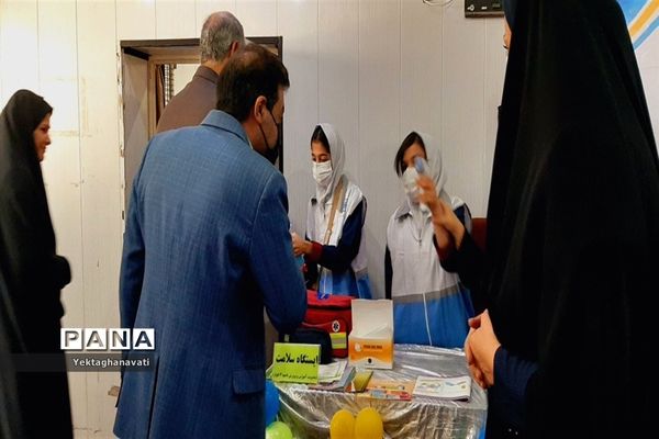 زنگ هفته تربیت‌بدنی  و هفتمین المپیاد درون مدرسه‌ای در ناحیه ۴ اهواز