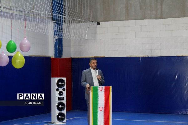 افتتاح سالن ورزشی مدرسه سیدالشهدا(ع) در قم