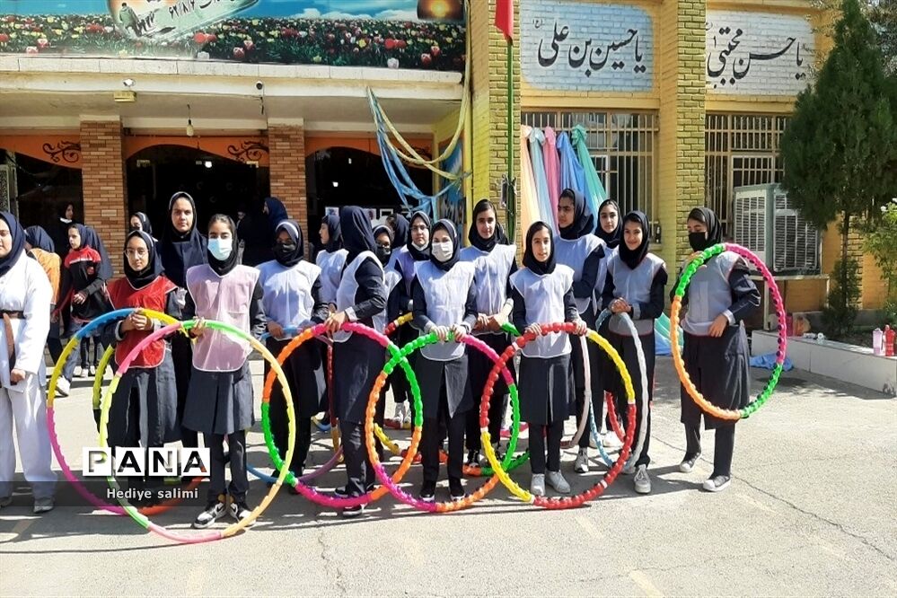 هفته تربیت بدنی در آموزشگاه شهید زهره وند