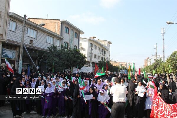 پویش «تشکر از پلیس» و «حجاب  و عفاف» در جویبار