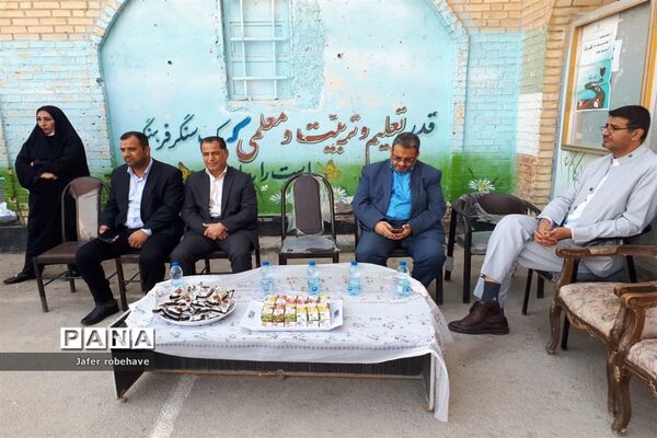 آیین افتتاحیه المپیاد ورزشی درون مدرسه‌ای در شادگان