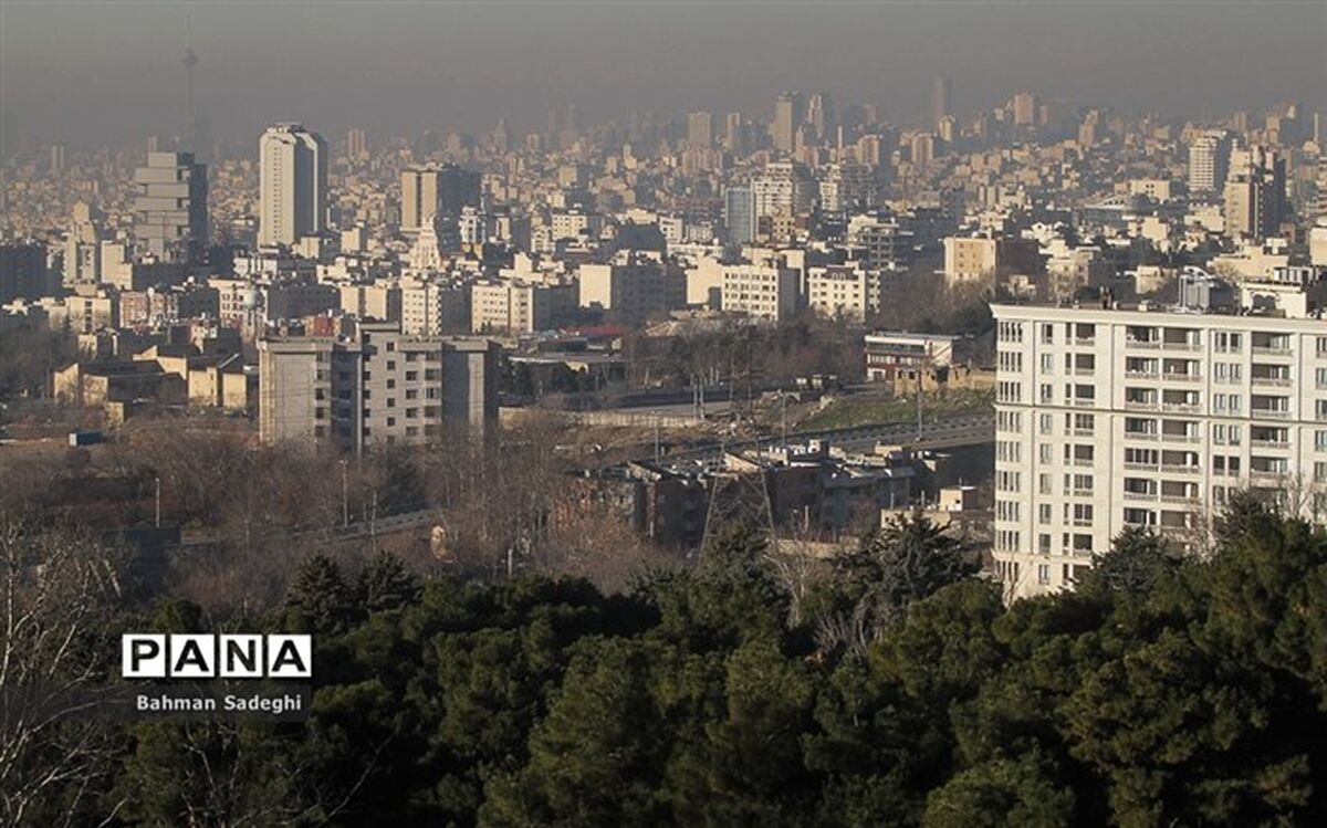 کیفیت هوای تهران  ناسالم برای گروه های حساس