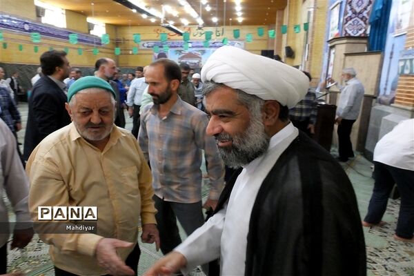 حضور با شکوه مردم ولایتمدار بخش جوادآباد در نماز جمعه