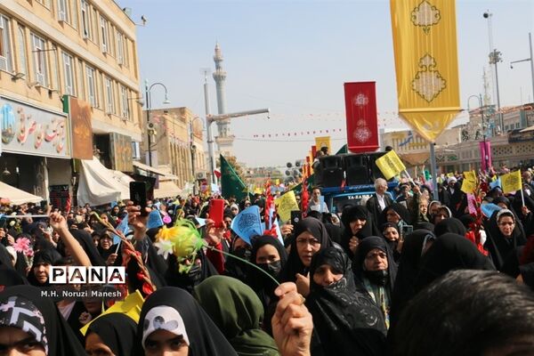کاروان نمادین ورود حضرت فاطمه معصومه(س) به قم