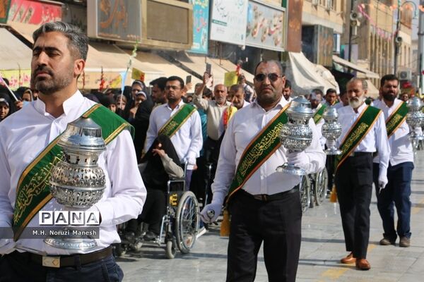 کاروان نمادین ورود حضرت فاطمه معصومه(س) به قم