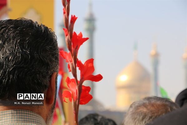 کاروان نمادین ورود حضرت فاطمه معصومه(س) به قم