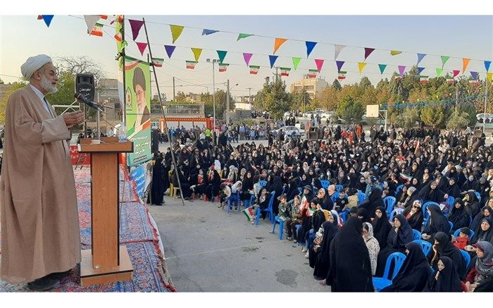 برگزاری جشن وحدت و همایش بانوان مهدوی در فلاورجان/ فیلم