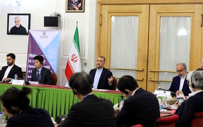 ایران هیچ سلاحی را به روسیه برای استفاده در جنگ اوکراین نداده‌ است
