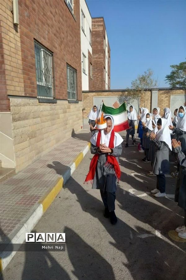 برگزاری المپیاد ورزشی درون‌مدرسه‌ای در آموزشگاه نشاط اسلامشهر