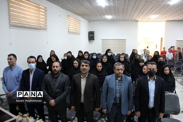 مراسم تجلیل از قهرمانان و مقام‌آوران ورزشی آموزش و پرورش اسلامشهر