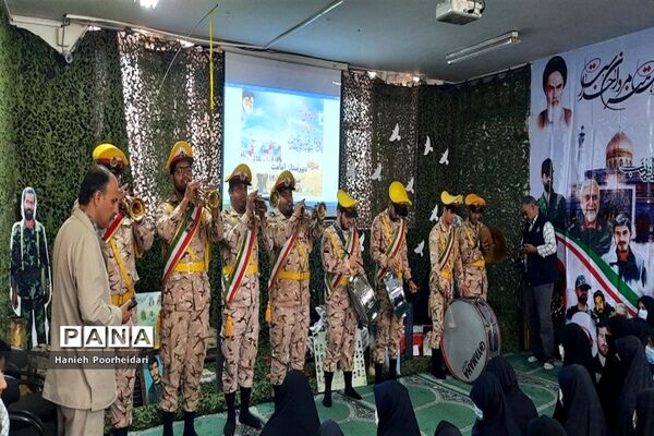 ‌یادواره شهدا در دبیرستان امامت قم