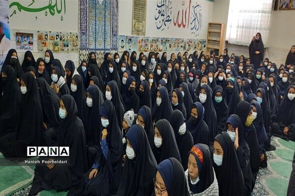 ‌یادواره شهدا در دبیرستان امامت قم
