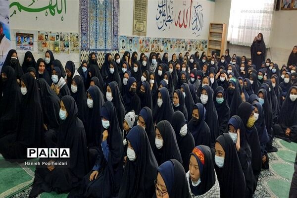‌یادواره شهدا در دبیرستان امامت قم