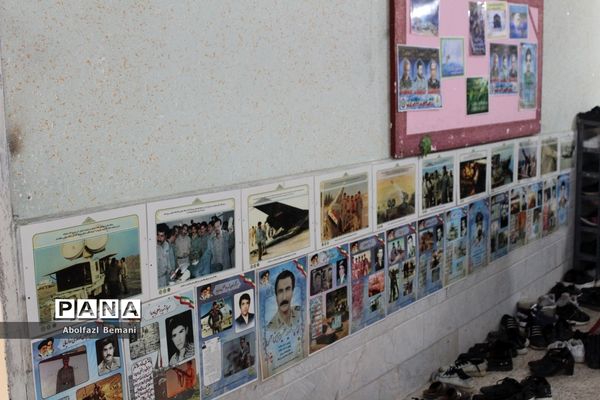 ‌یادواره شهدا در دبیرستان امامت قم