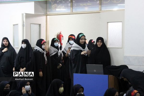 ‌یادواره شهدا در دبیرستان امامت قم