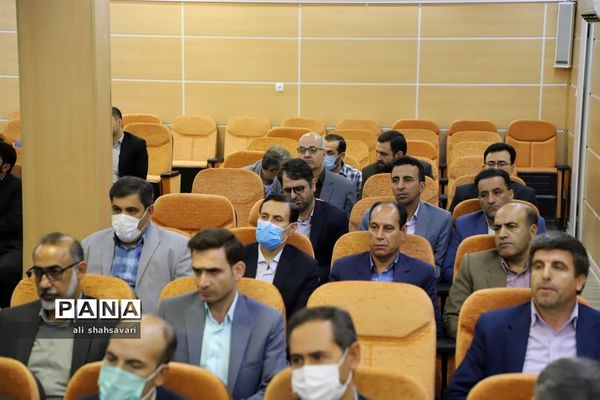 آئین تکریم و معارفه رئیس اداره حراست آموزش و پرورش کرمانشاه