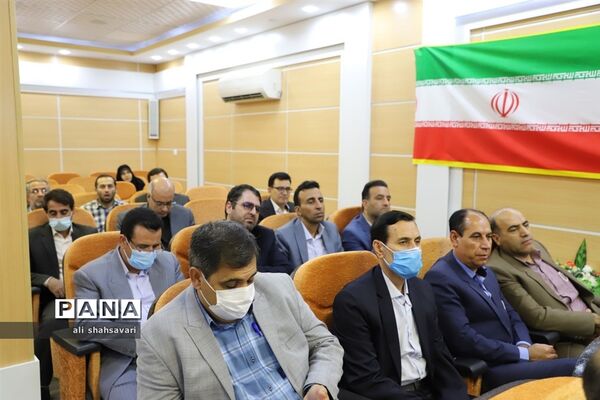 آئین تکریم و معارفه رئیس اداره حراست آموزش و پرورش کرمانشاه