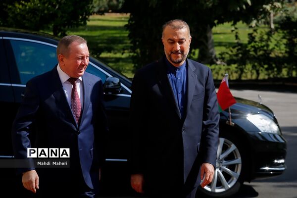دیدار وزیر امور خارجه بلاروس با حسین امیر عبداللهیان