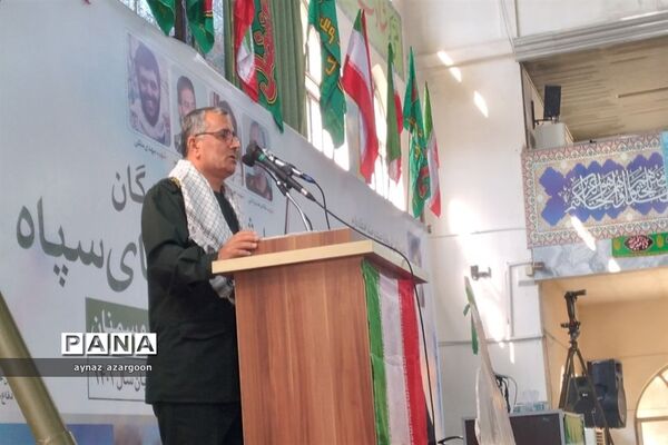 همایش بزرگ رزمندگان توپخانه و موشک‌های سپاه در قائمشهر