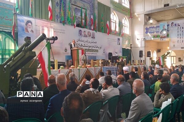 همایش بزرگ رزمندگان توپخانه و موشک‌های سپاه در قائمشهر