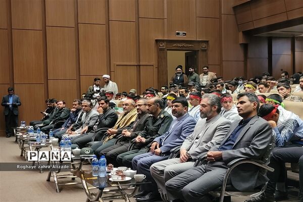 مراسم تحلیف فرماندهان بسیج دانش‌آموزی استان خراسان‌رضوی