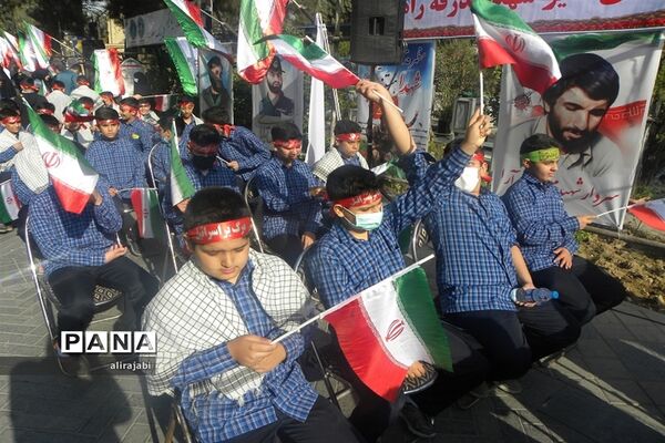 مراسم گرامیداشت روزبسیج دانش‌آموزی با حضور وزیر آموزش و پرورش در گلزار بهشت حضرت زهرا(س)
