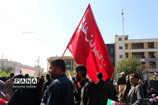 تشییع پیکر شهدای اقدام تروریستی حرم مطهر شاهچراغ (ع)