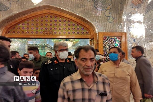 تشییع پیکر پاک شهدای اقدام کوردلانه تروریستان در شیراز