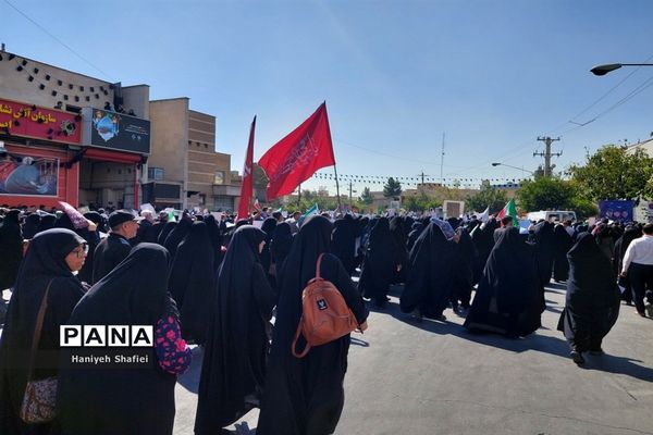 مراسم تشیع شهدای حرم شاهچراغ(ع)