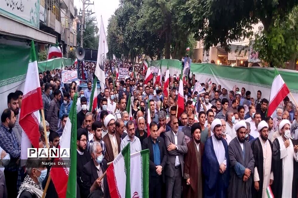 اجتماع بزرگ حسینی در اندیمشک