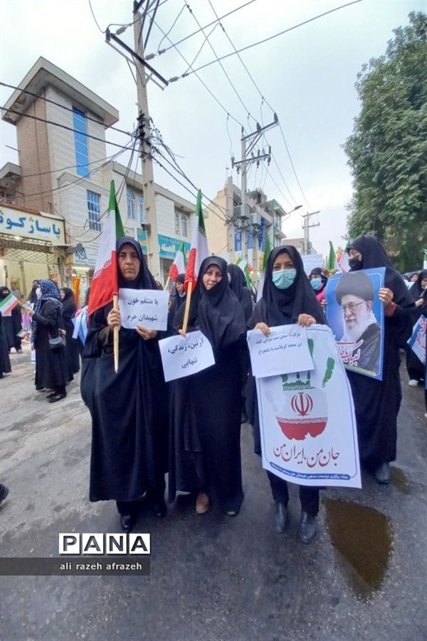 اجتماع بزرگ حسینی در اندیمشک