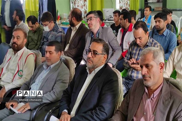 آیین نکوداشت هفته پدافند غیر عامل در اداره آموزش و پرورش کارون