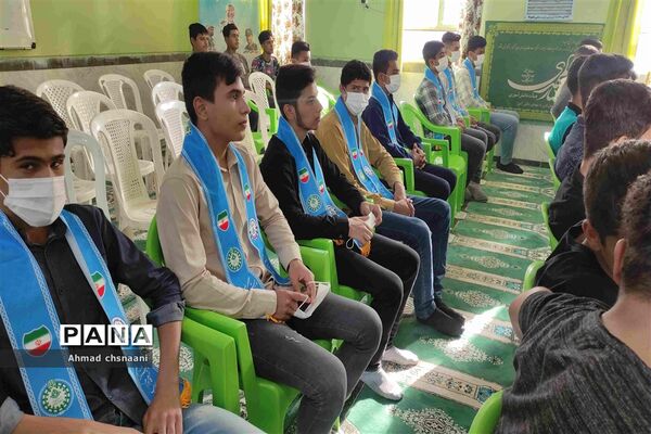 آیین نکوداشت هفته پدافند غیر عامل در اداره آموزش و پرورش کارون
