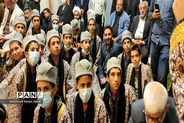 مراسم بزرگداشت شهدای حادثه تروریستی حرم مطهر شاهچراغ با حضور وزیر آموزش و پرورش
