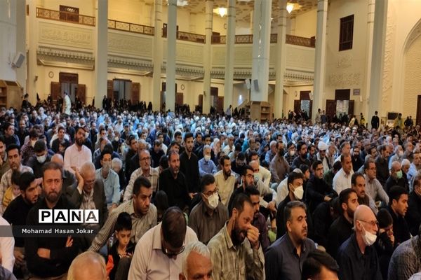 مراسم بزرگداشت شهدای حادثه تروریستی حرم مطهر شاهچراغ با حضور وزیر آموزش و پرورش