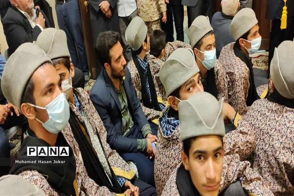 مراسم بزرگداشت شهدای حادثه تروریستی حرم مطهر شاهچراغ با حضور وزیر آموزش و پرورش