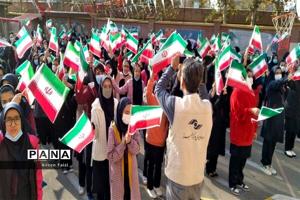 زنگ هفته پدافند غیرعامل در دبیرستان‌های استان البرز