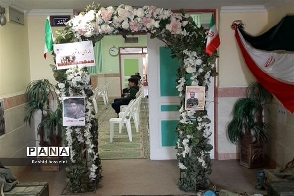 برگزاری یادواره شهدا در دبیرستان علامه حلی ملارد