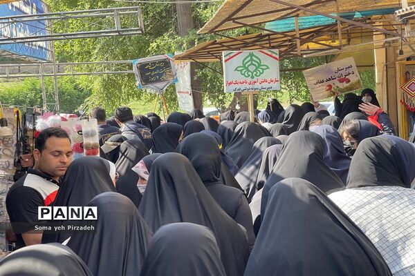 تجمع نوجوانان تمدن‌ساز اهوازی در ٨ آبان سالروز شهادت حسین فهمیده