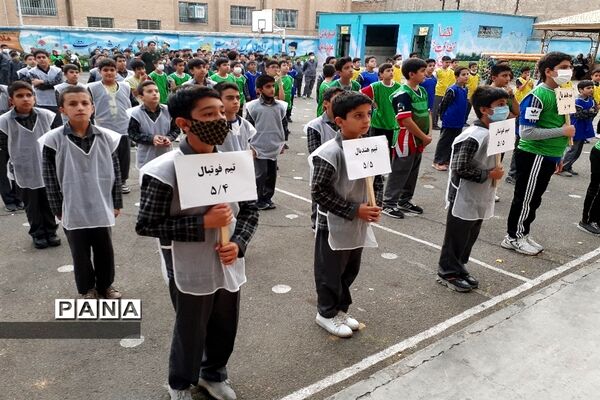 افتتاحیه المپیاد ورزشی درون مدرسه‌ای دبستان هیأت امنایی فرهنگ شهرستان قدس