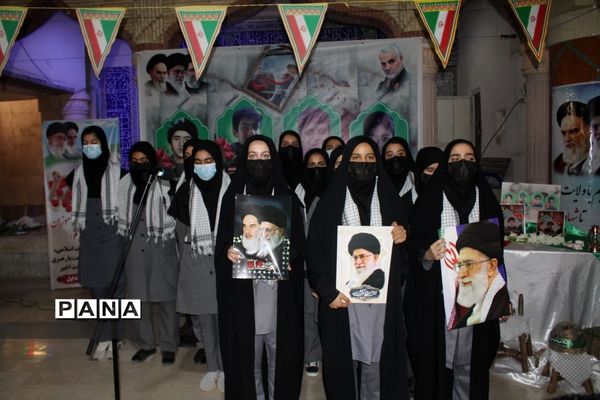 مراسم گرامیداشت دانش‌آموزان شهید جنایت تروریستی حرم مطهر احمد بن موسی شاهچراغ در بوشهر