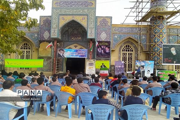 غبارروبی گلزار شهدای شهرستان اقلید