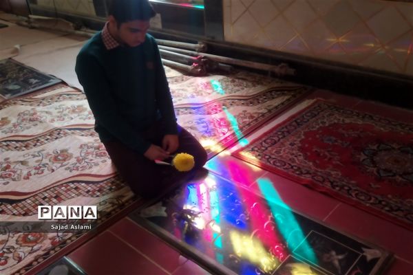 غبارروبی گلزار شهدای شهرستان اقلید