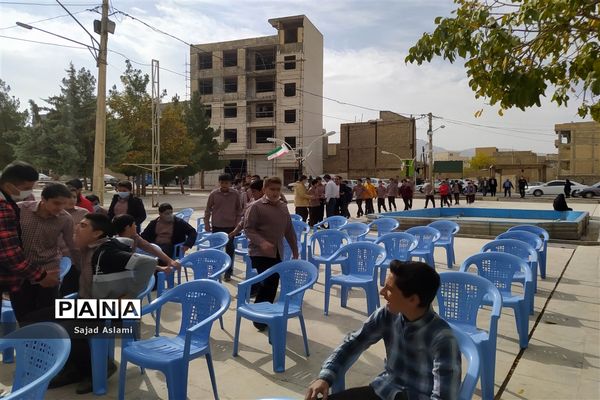 غبارروبی گلزار شهدای شهرستان اقلید