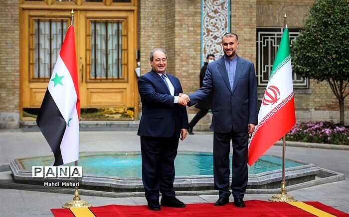 استقبال امیر عبداللهیان از فیصل المقداد