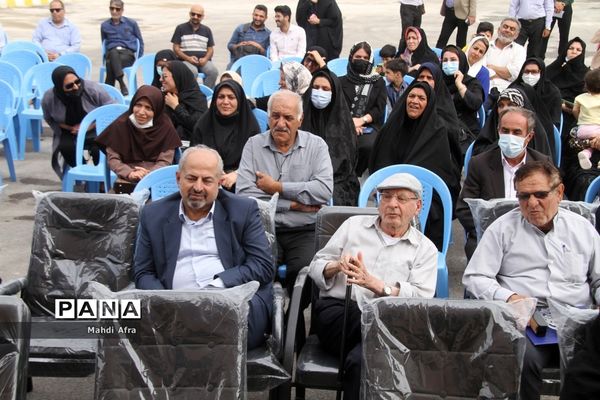 افتتاح آموزشگاه مشارکتی 12 کلاسه شهید رضا نگهبان در بهبهان