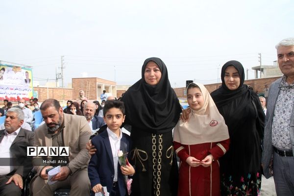 افتتاح آموزشگاه مشارکتی 12 کلاسه شهید رضا نگهبان در بهبهان